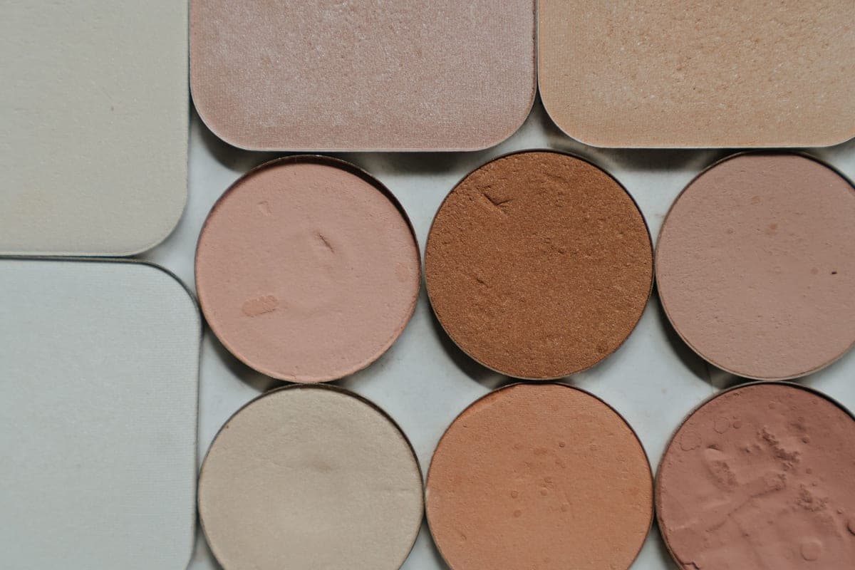 Close view of skincare for oily skin